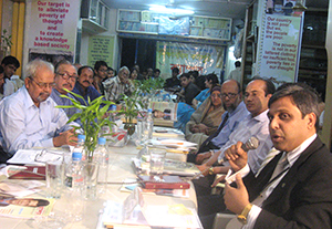 Glimpse of Speakers and Audiences in the Open Dialogue Seminar at Campus               Auditorium. (2009)